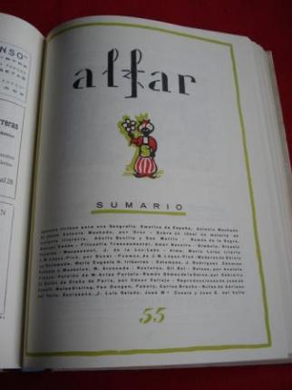 ALFAR (Revista de Casa Amrica Galicia) Edicin facsmile. Tomo IV. Nmero 50 a 58 (De Maio 1925 a Xuo 1926) - Ver os detalles do produto