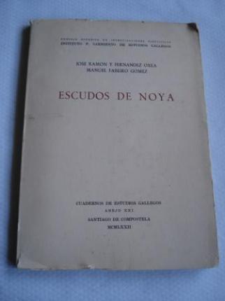 Escudos de Noya. Cuadernos de Estudios Gallegos. Anejo XXI (Noia) - Ver os detalles do produto
