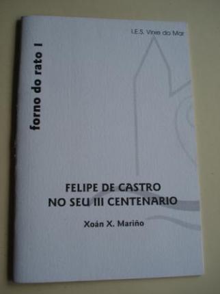 Felipe de Castro no seu III centenario - Ver os detalles do produto